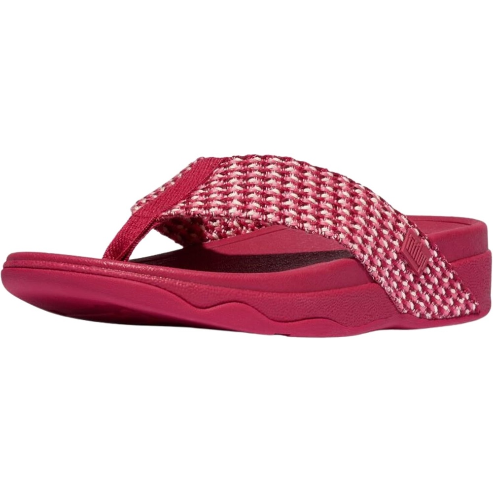 image:imageFitFlop Surfa Toe Post SandalsRedberry
