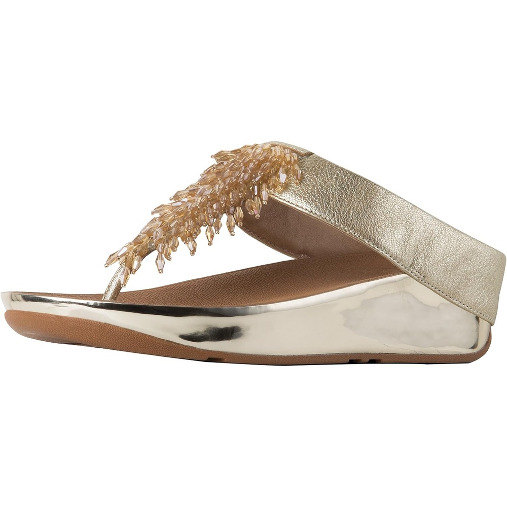 image:imageFitFlop womens RumbaGold Metallic Gold 537