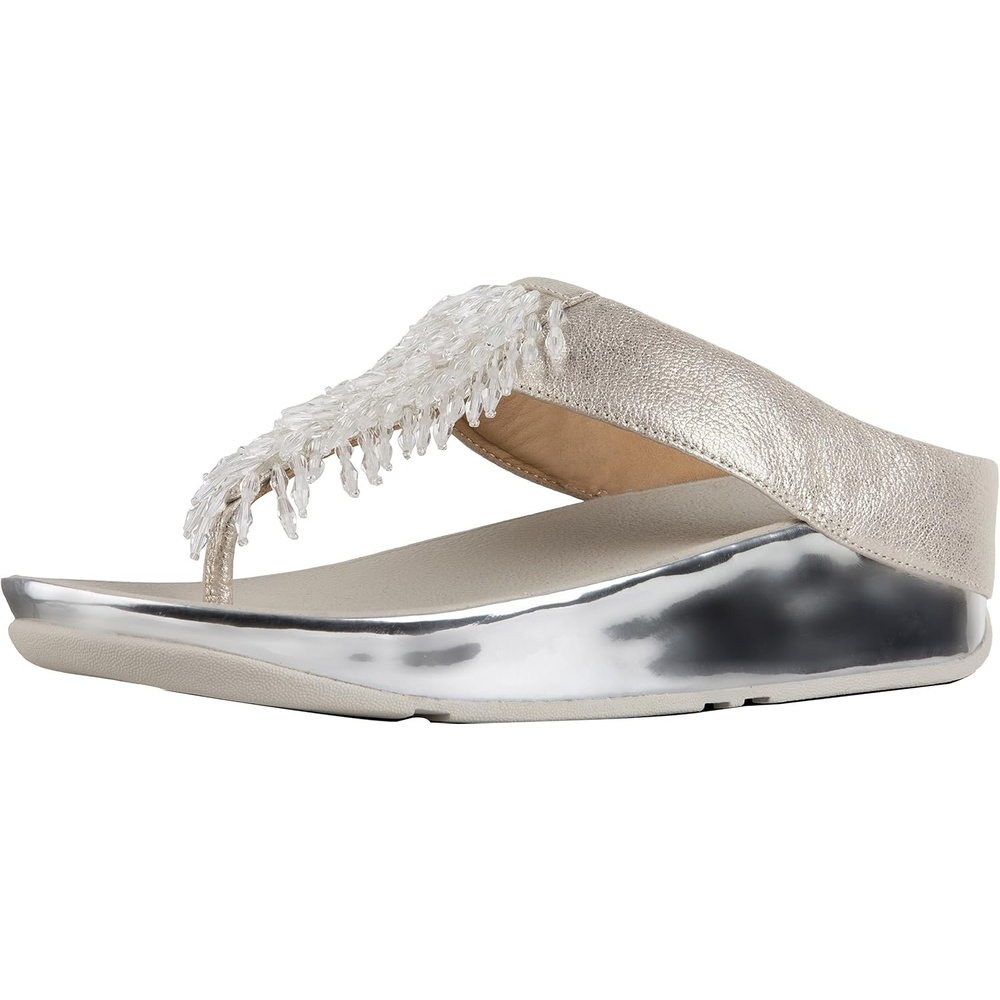 image:imageFitFlop womens RumbaSilver Metallic Silver 527