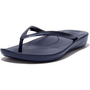FitFlop Surfa Stripe-Webbing Toe-Post Sandals(Midnight Navy)
