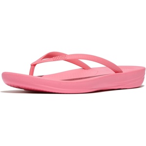 FitFlop Surfa Stripe-Webbing Toe-Post Sandals(Pink Perfect)