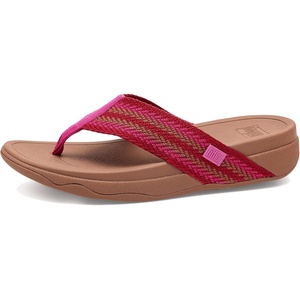 FitFlop Surfa Toe Post Sandals(Fuchsia Rush Mix)