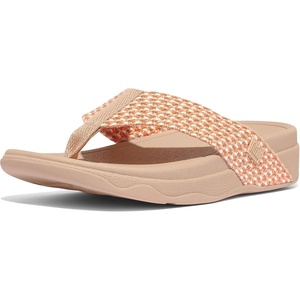 FitFlop Surfa Toe Post Sandals(Latte Beige Mix)