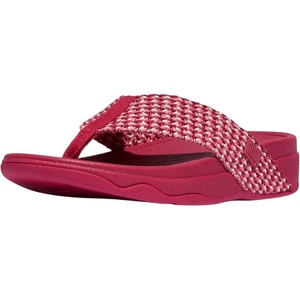 FitFlop Surfa Toe Post Sandals(Redberry)
