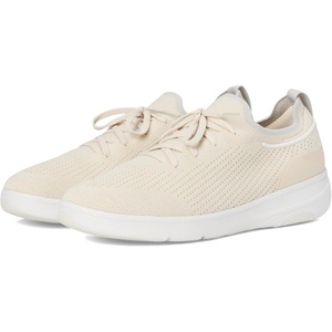 FitFlop Womens Super-q Knit Slip-on Laced Sneakers(Paris Beige)