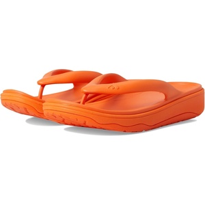 FitFlop womens Relieff Recovery Toe-post Sandals(Pop Orange)