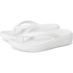 FitFlop womens Relieff Recovery Toe-post Sandals(Urban White)